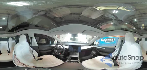 2025 Tesla Model Y from USA, damaged, VIN 7SAYGDEE0SF223382